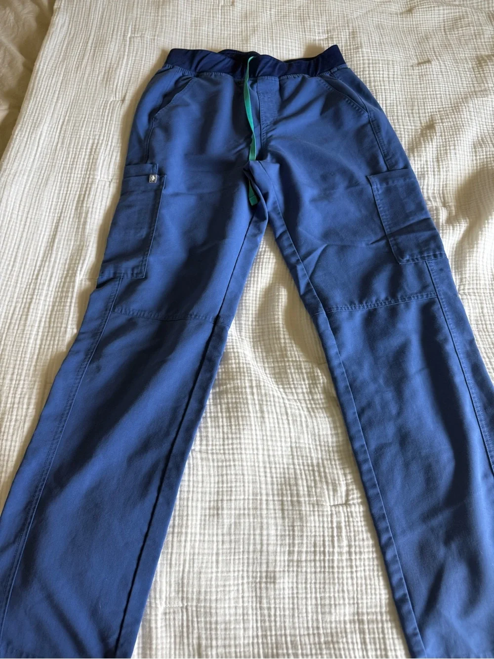 Figs Men's Royal Blue Scrub Set - Top & Pants